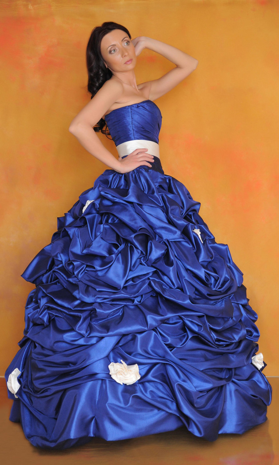 Sophia dress -hibiscus viscose